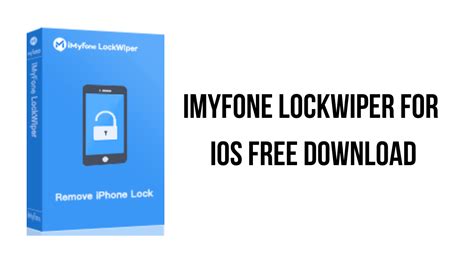 iMyFone LockWiper for IOS 